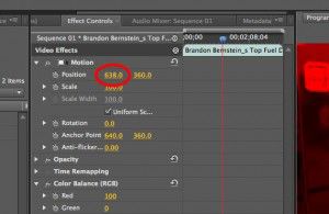 Move Position to Create Parallax