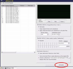 MP4Gain Video Normalizer
