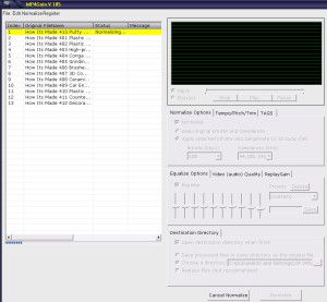 MP4Gain Progress