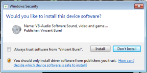 voicemeeter-driver-install