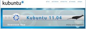 Kubuntu Linux Site Header