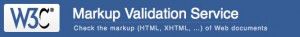 W3C Markup Validator