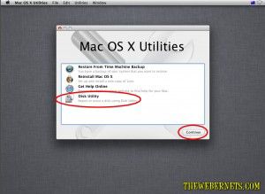 mac os x utilities window