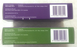 Nexium Box Side Left